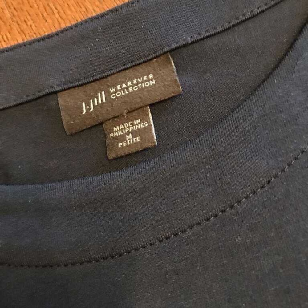 J. Jill Size Med Petite tank Navy NEW